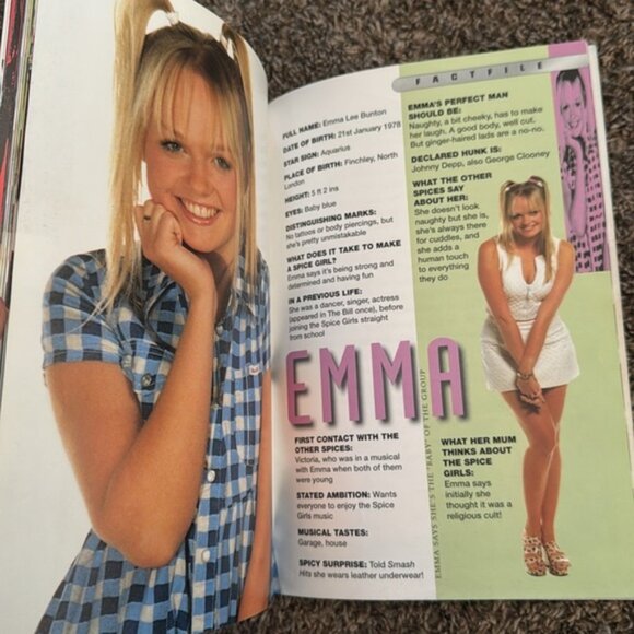 Spice Girls 1997 Official Book Of The Movie Spice World 1996 The Unofficial Book - Picture 6 of 13